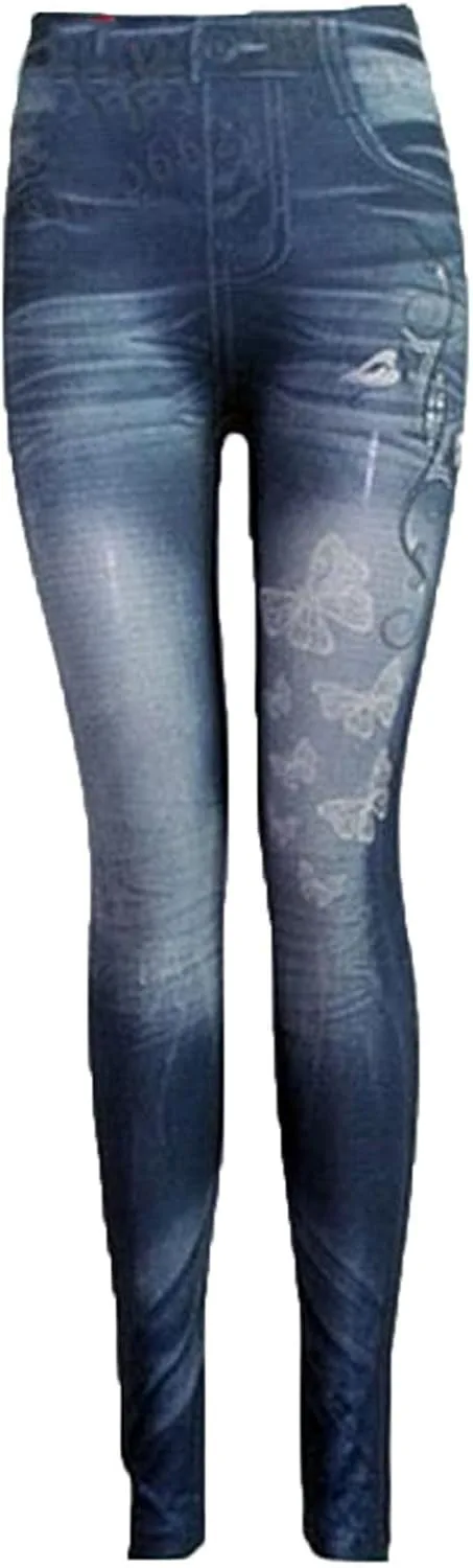 Женские джинсы-легинсы с принтом бабочки и вышивкой DGHM-JLMY
Женские джинсы-легинсы с принтом бабочки и вышивкой DGHM-JLMY