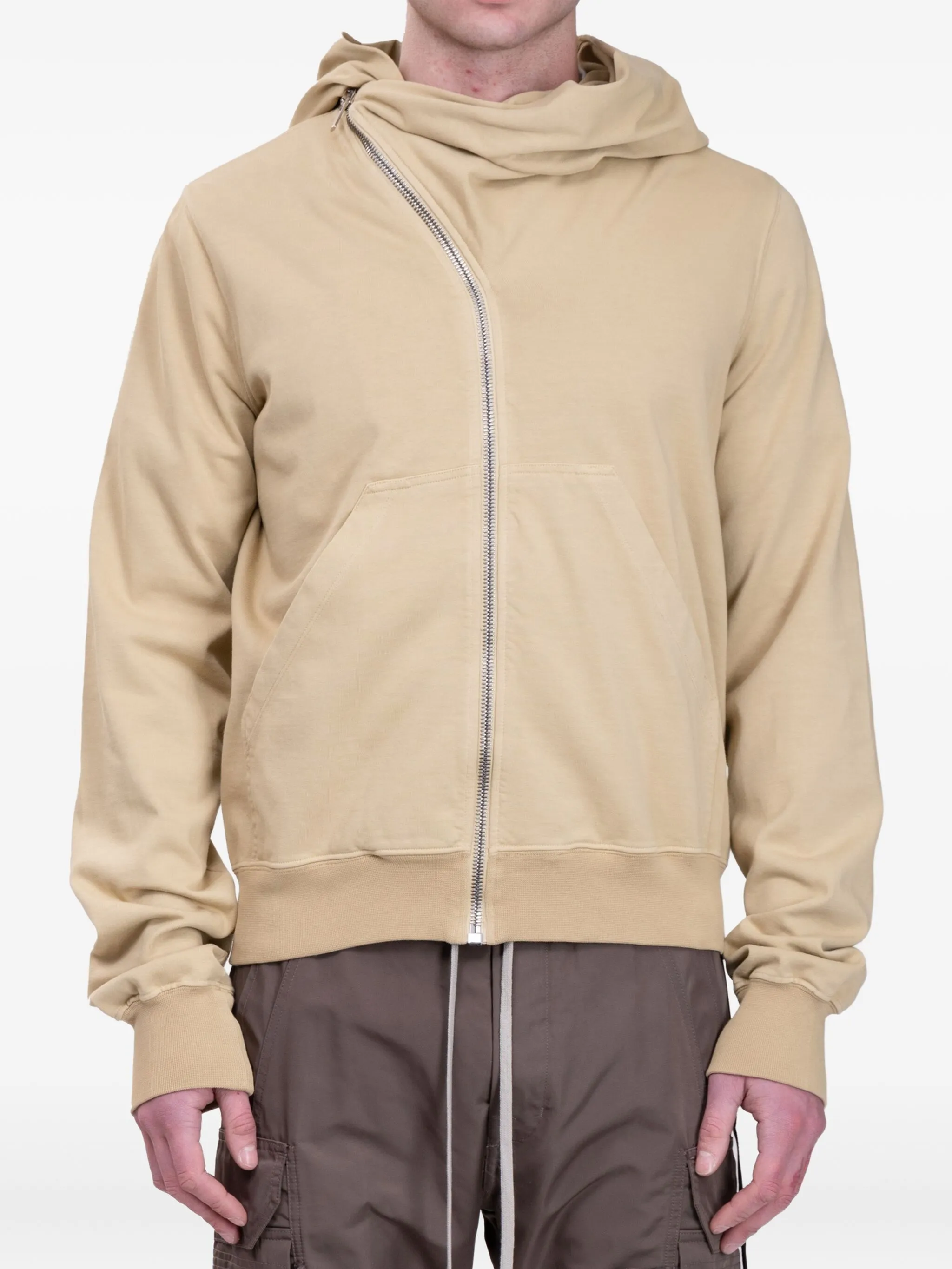 Худи Mountain на молнии Rick Owens Drkshdw, бежевый
Худи Mountain на молнии Rick Owens Drkshdw, бежевый