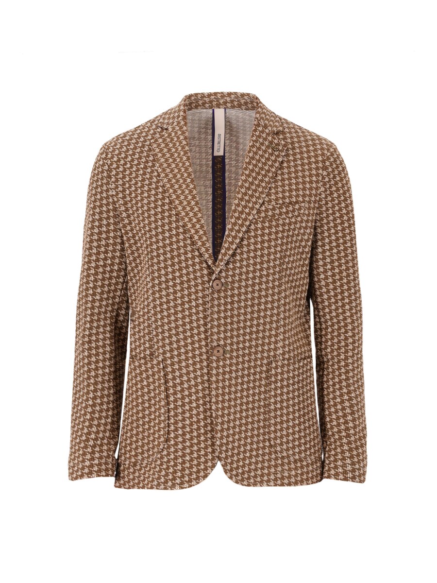 Пиджак стандартного кроя Distretto12 Dub, коричневый/капучино
Пиджак стандартного кроя Distretto12 Dub, коричневый/капучино