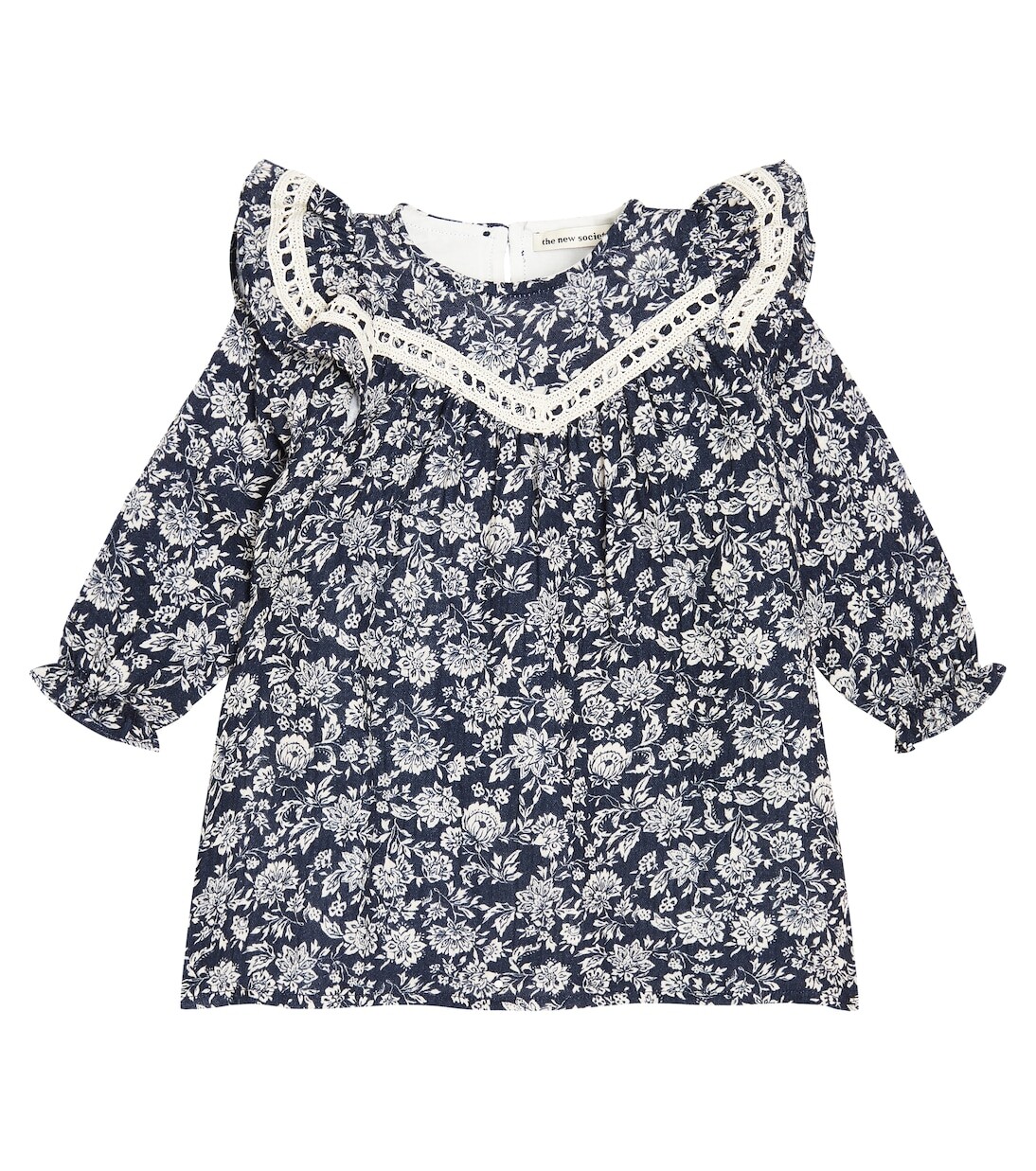 Хлопковое мини-платье baby adelaine The New Society, синий
Хлопковое мини-платье baby adelaine The New Society, синий