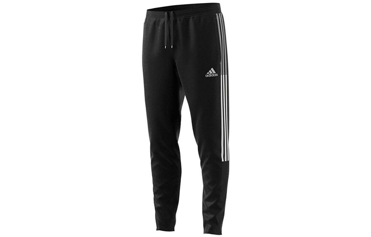 Adidas Мужские трикотажные спортивные штаны, Черный 
Adidas Мужские трикотажные спортивные штаны, Черный