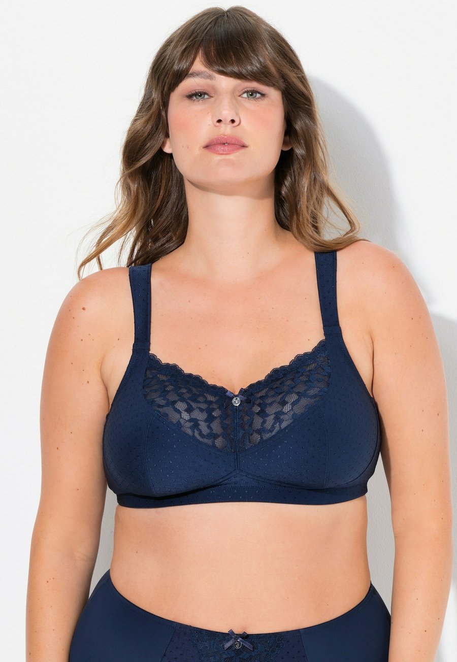Бюстгальтер Ulla Popken Underwired bra, Midnight Blue/Blue
Бюстгальтер Ulla Popken Underwired bra, Midnight Blue/Blue