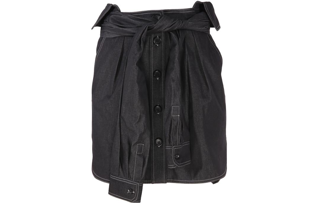 MaxMara Черная джинсовая мини-юбка Women's Black
MaxMara Черная джинсовая мини-юбка Women's Black