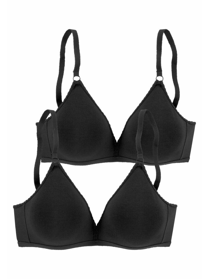 Бюстгальтер без косточек PETITE FLEUR, цвет 2xschwarz
Бюстгальтер без косточек PETITE FLEUR, цвет 2xschwarz