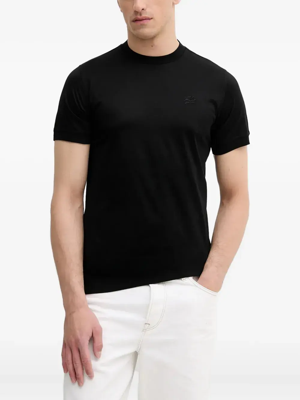 Футболка с короткими рукавами и вышитым логотипом KARL LAGERFELD, черный
Футболка с короткими рукавами и вышитым логотипом KARL LAGERFELD, черный