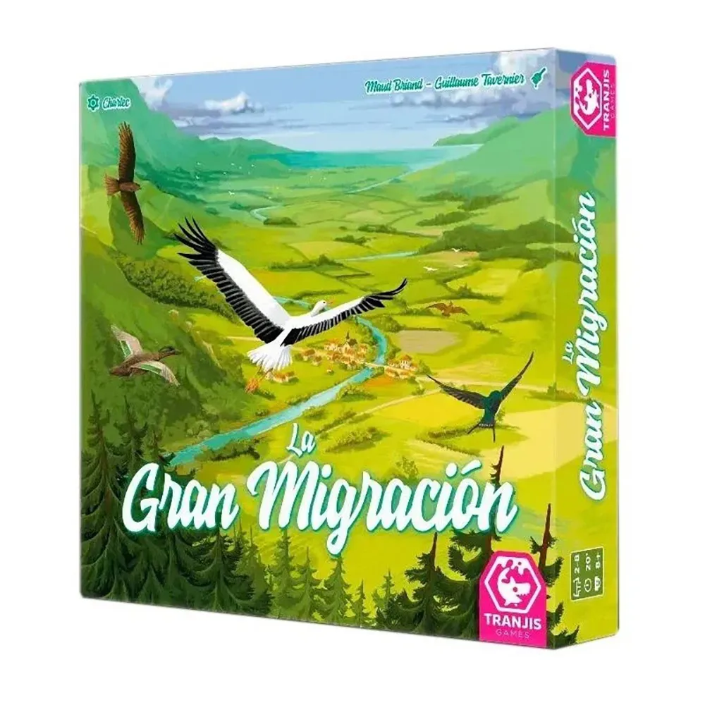 Tranjis Games Настольная игра La Gran migracion, зеленый
Tranjis Games Настольная игра La Gran migracion, зеленый