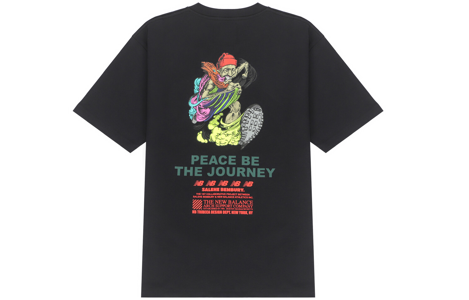 Футболка Salehe Bembury унисекс, черная New Balance, черный
Футболка Salehe Bembury унисекс, черная New Balance, черный