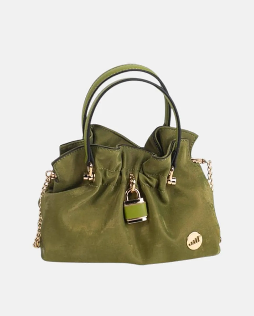 Сумка из фактурной ткани с магнитной застежкой Застежка Volum, хаки
Сумка из фактурной ткани с магнитной застежкой Застежка Volum, хаки