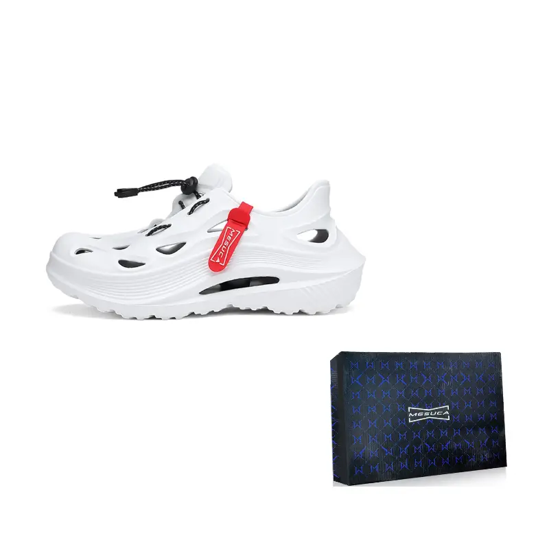 MESUCA Летние мужские верхние вещи Модные спортивные сандалии Летние клоги Унисекс В комплекте коробка Белый Черный, цвет White Black
MESUCA Летние мужские верхние вещи Модные спортивные сандалии Летние клоги Унисекс В комплекте коробка Белый Черный, цвет White Black