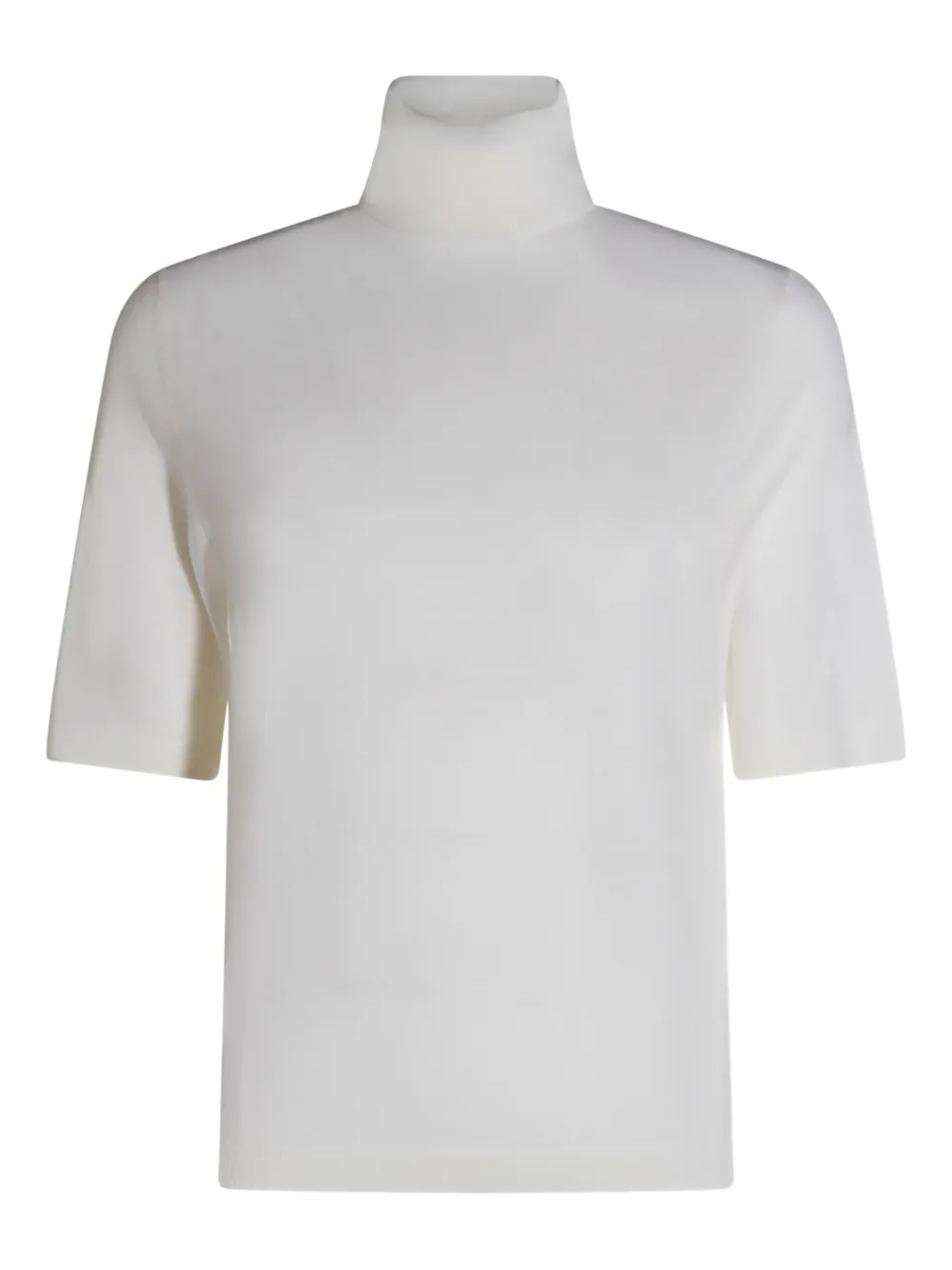 Свитер с высоким воротником и короткими рукавами ALLUDE, нейтральный
Свитер с высоким воротником и короткими рукавами ALLUDE, нейтральный