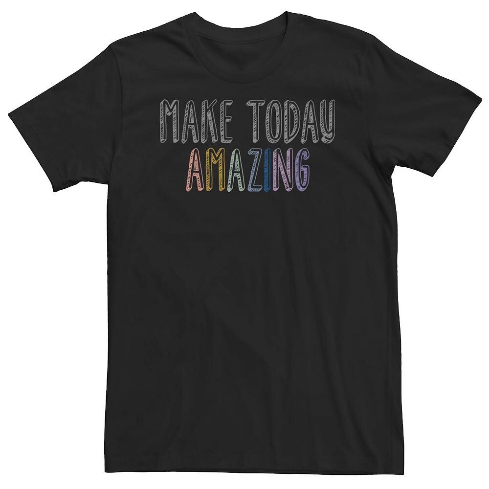 Футболка Big & Tall Fifth Sun Make Today Amazing Doodle Licensed Character, черный
Футболка Big & Tall Fifth Sun Make Today Amazing Doodle Licensed Character, черный
