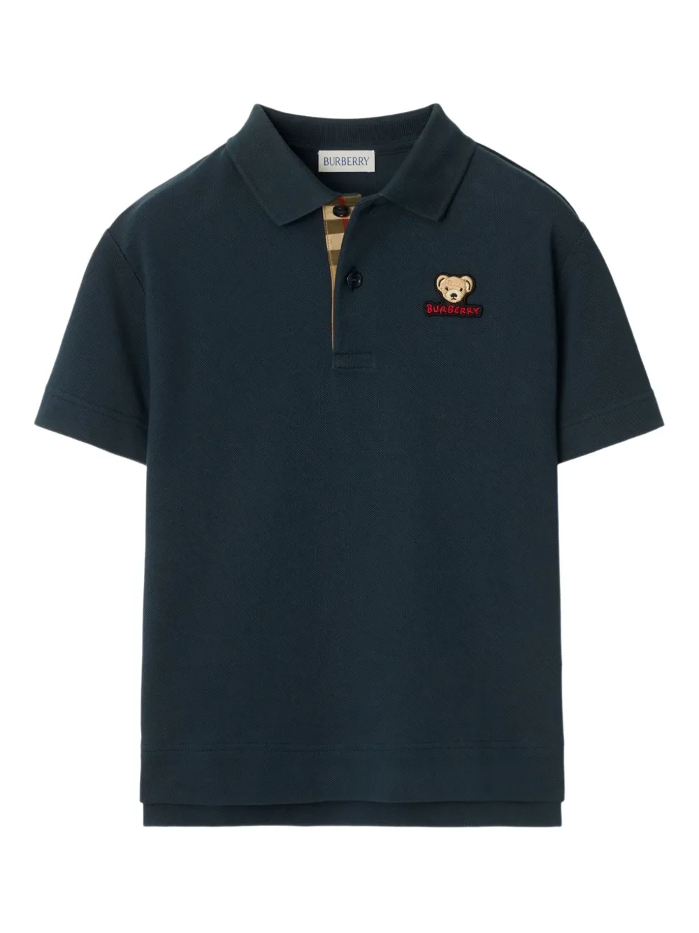 Рубашка-поло с вышивкой Thomas Bear BURBERRY KIDS, синий
Рубашка-поло с вышивкой Thomas Bear BURBERRY KIDS, синий