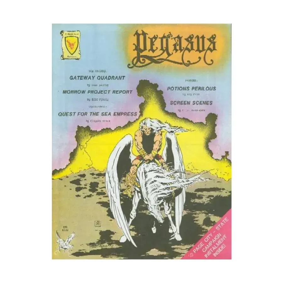 Журнал #5 "Morrow Project Report, Potions Perilous, All That Glitters", Pegasus Magazine
Журнал #5 "Morrow Project Report, Potions Perilous, All That Glitters", Pegasus Magazine