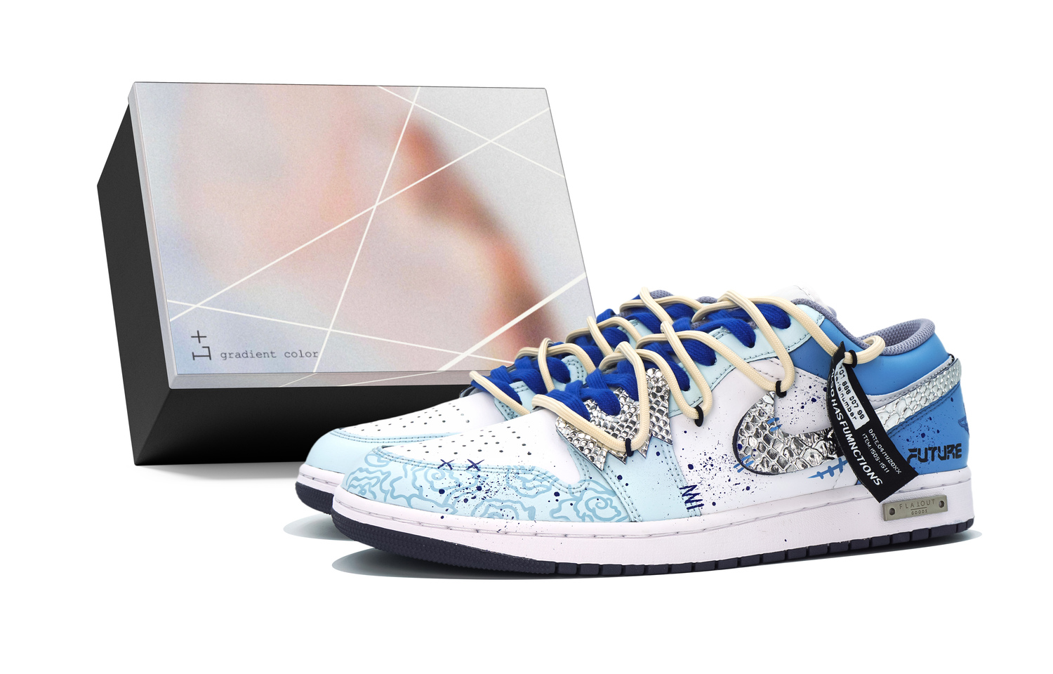 Jordan Кроссовки Air 1 противоскользящие износостойкие низкие винтажные баскетбольные мужские сине-белые голубые в коробке, цвет Sky Blue (Box Included)
Jordan Кроссовки Air 1 противоскользящие износостойкие низкие винтажные баскетбольные мужские сине-белые голубые в коробке, цвет Sky Blue (Box Included)