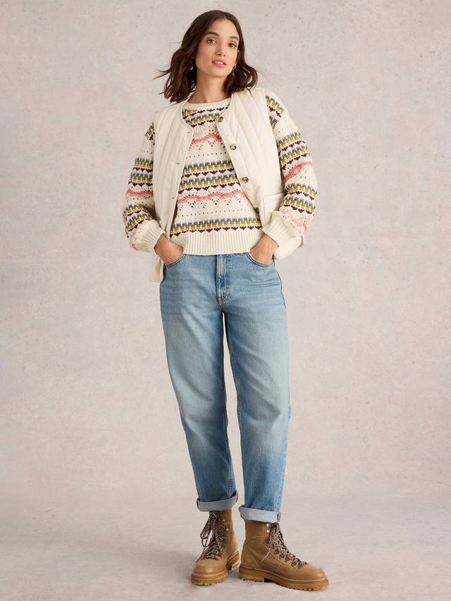 Стеганый жилет из органического хлопка эмма White Stuff, белый
Стеганый жилет из органического хлопка эмма White Stuff, белый