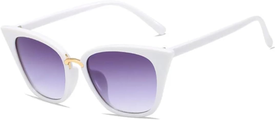 Ретро-солнцезащитные очки «кошачий глаз» для женщин, роскошные мужские солнцезащитные очки для летнего вождения и путешествий, солнцезащитные очки с защитой от УФ-излучения UV400 VVTWSSW, White Gradient Gray
Ретро-солнцезащитные очки «кошачий глаз» для женщин, роскошные мужские солнцезащитные очки для летнего вождения и путешествий, солнцезащитные очки с защитой от УФ-излучения UV400 VVTWSSW, White Gradient Gray