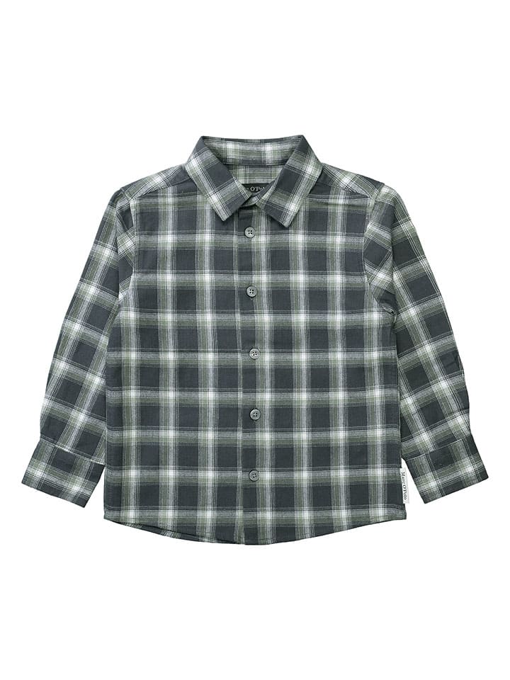 Marc O'Polo Junior Рубашка серого/хаки/белого цвета
Marc O'Polo Junior Рубашка серого/хаки/белого цвета