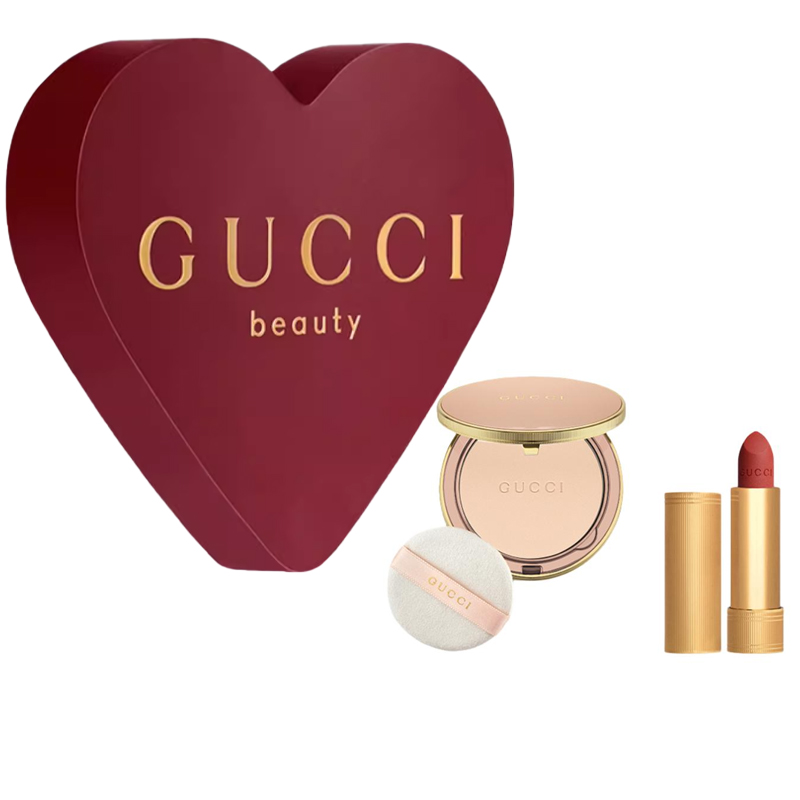 Набор бархатной пудры и помады Soft Mist Velvet с матовым покрытием, легко растушевывается, стойкий макияж - бархатная помада 3,5 г + пудра Soft Focus 10 г GUCCI
Набор бархатной пудры и помады Soft Mist Velvet с матовым покрытием, легко растушевывается, стойкий макияж - бархатная помада 3,5 г + пудра Soft Focus 10 г GUCCI