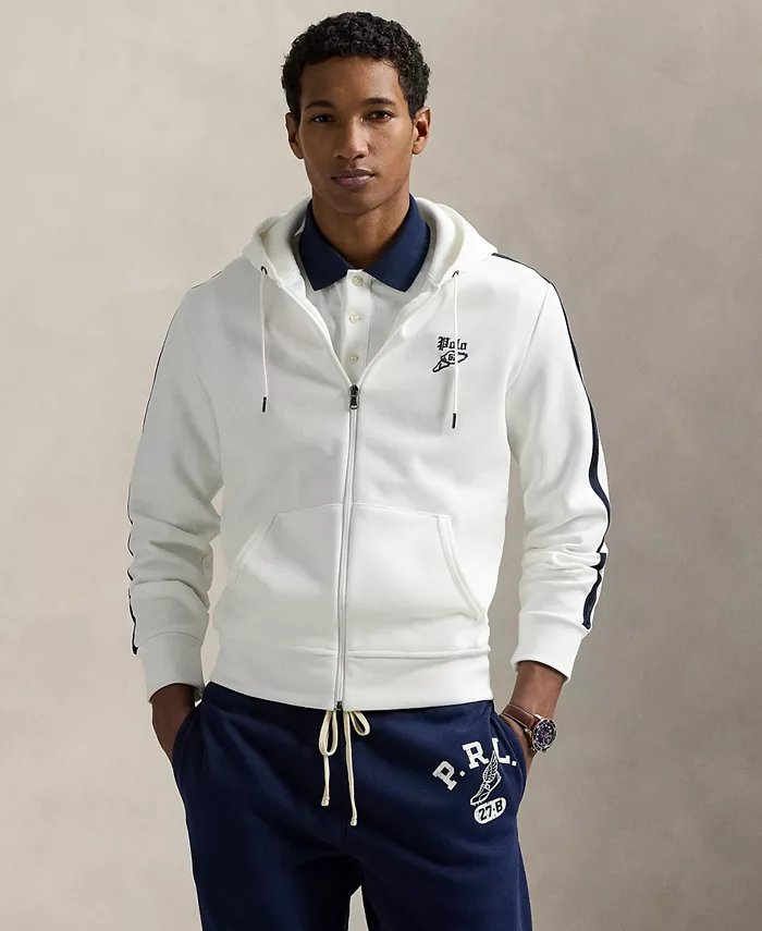 Мужская худи с логотипом из двойного трикотажа и сетчатой подкладкой Polo Ralph Lauren, белый
Мужская худи с логотипом из двойного трикотажа и сетчатой подкладкой Polo Ralph Lauren, белый