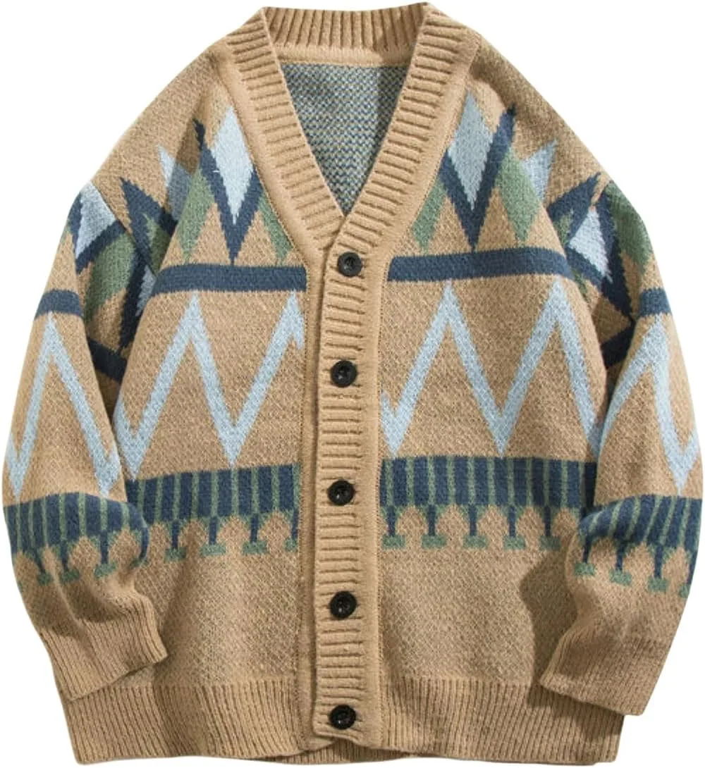 Мужской весенне-осенний кардиган в японском стиле с цветными блоками OAKVERVE
Мужской весенне-осенний кардиган в японском стиле с цветными блоками OAKVERVE