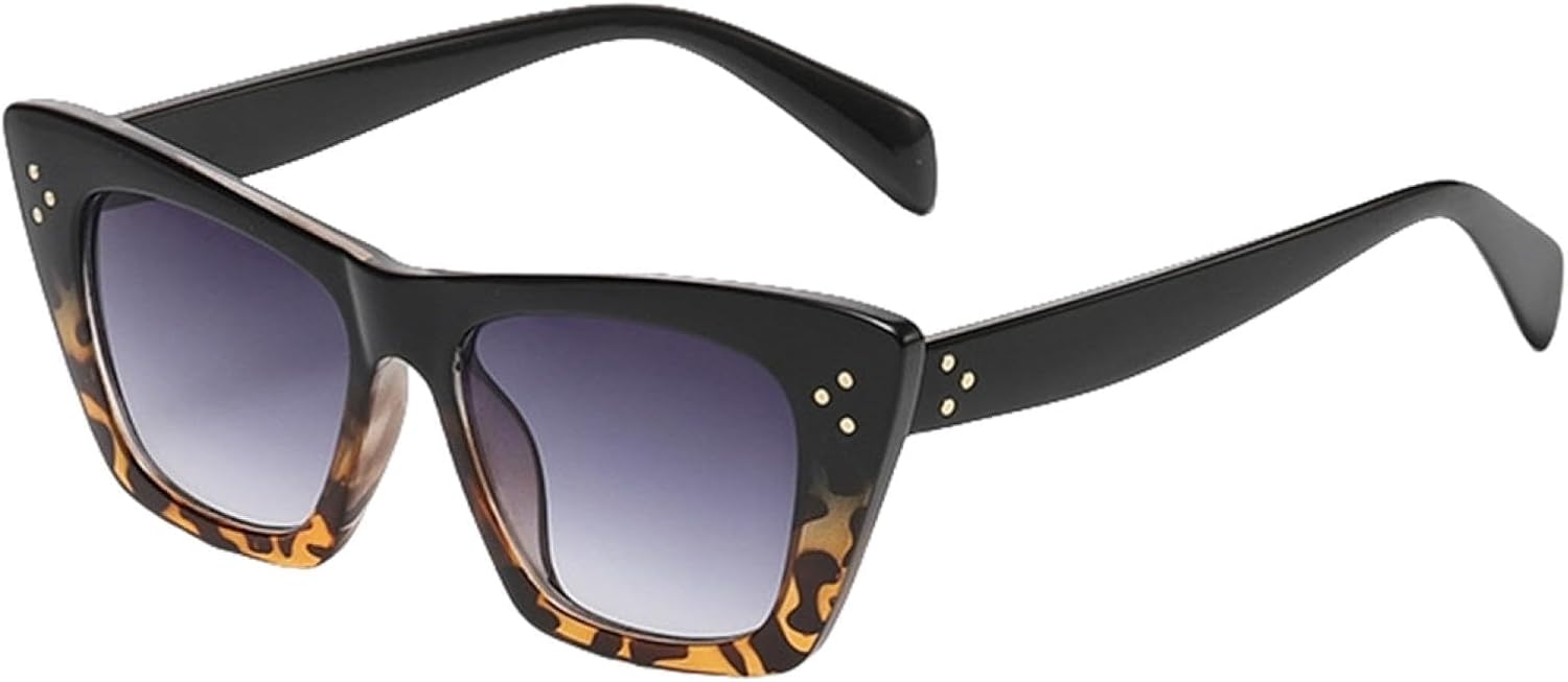 Классические солнцезащитные очки «кошачий глаз» для женщин, винтажные градиентные очки, роскошные солнцезащитные очки для женщин с защитой от УФ-излучения UV400 HHZZYVY, Black Leopard Gray
Классические солнцезащитные очки «кошачий глаз» для женщин, винтажные градиентные очки, роскошные солнцезащитные очки для женщин с защитой от УФ-излучения UV400 HHZZYVY, Black Leopard Gray