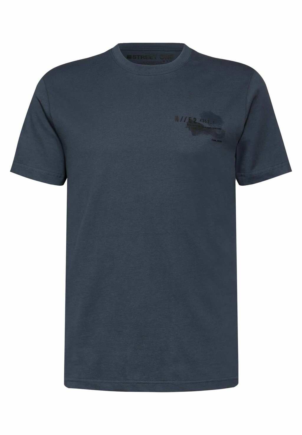Футболка с принтом Street One MEN, темно-синий 
Футболка с принтом Street One MEN, темно-синий