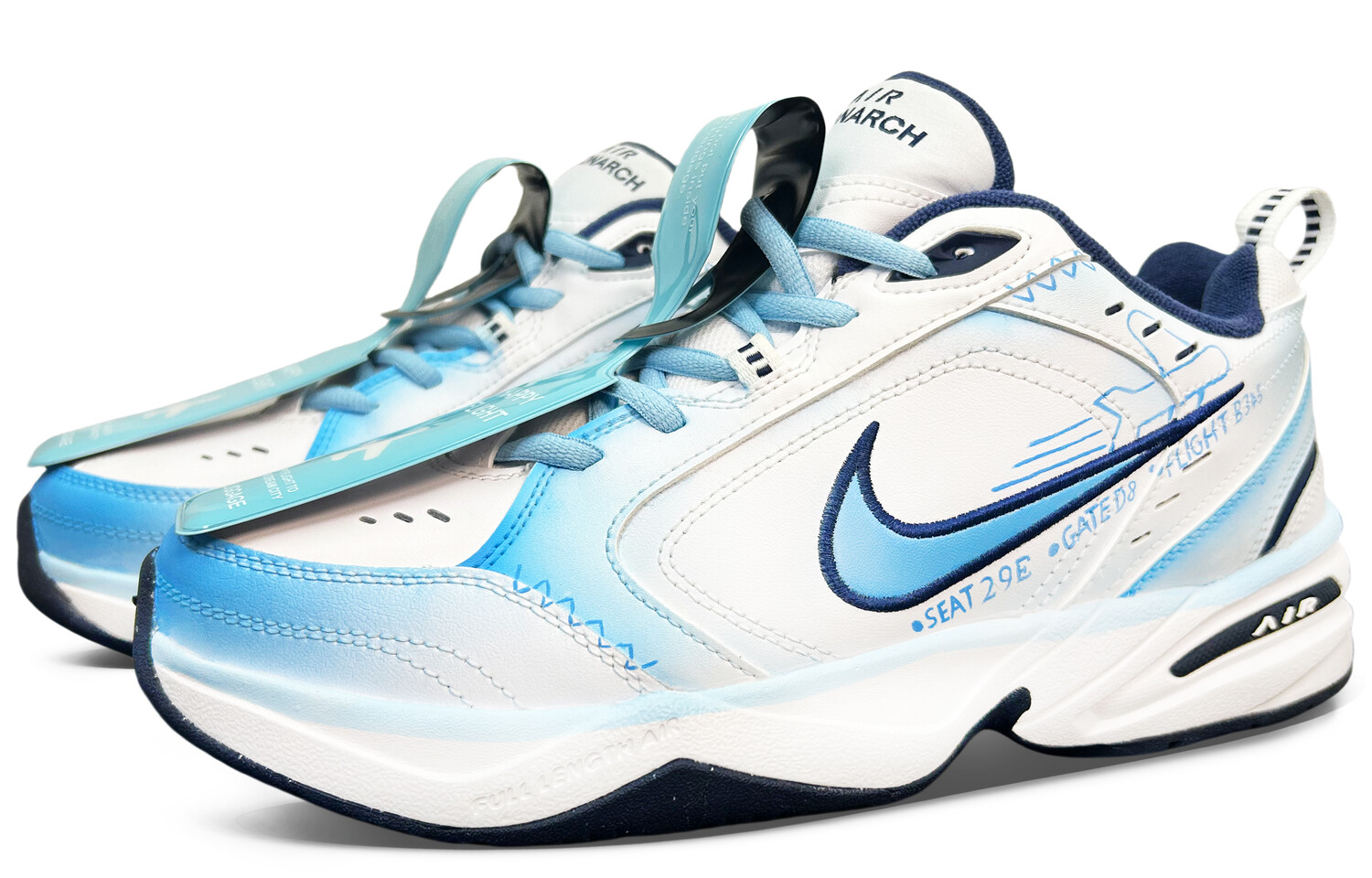 Кроссовки Air Monarch 4 Chunky унисекс с низким верхом синего/белого цвета Nike, синий/белый
Кроссовки Air Monarch 4 Chunky унисекс с низким верхом синего/белого цвета Nike, синий/белый