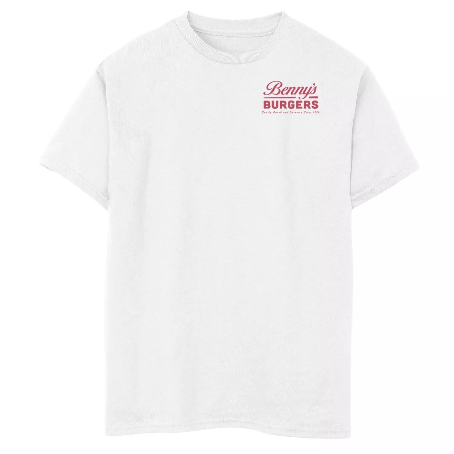 Футболка с карманом и рисунком Benny's Burgers для мальчиков 8–20 лет «Очень странные дела» Licensed Character 
Футболка с карманом и рисунком Benny's Burgers для мальчиков 8–20 лет «Очень странные дела» Licensed Character