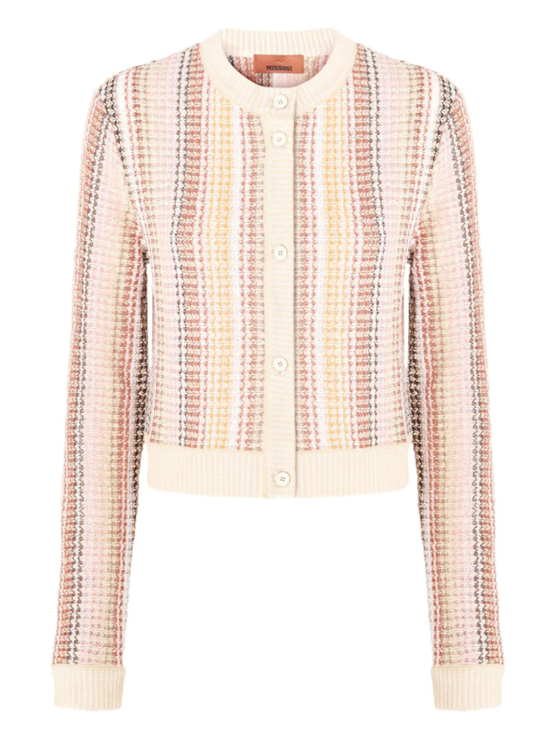 Укороченный кардиган Missoni, нейтральный
Укороченный кардиган Missoni, нейтральный