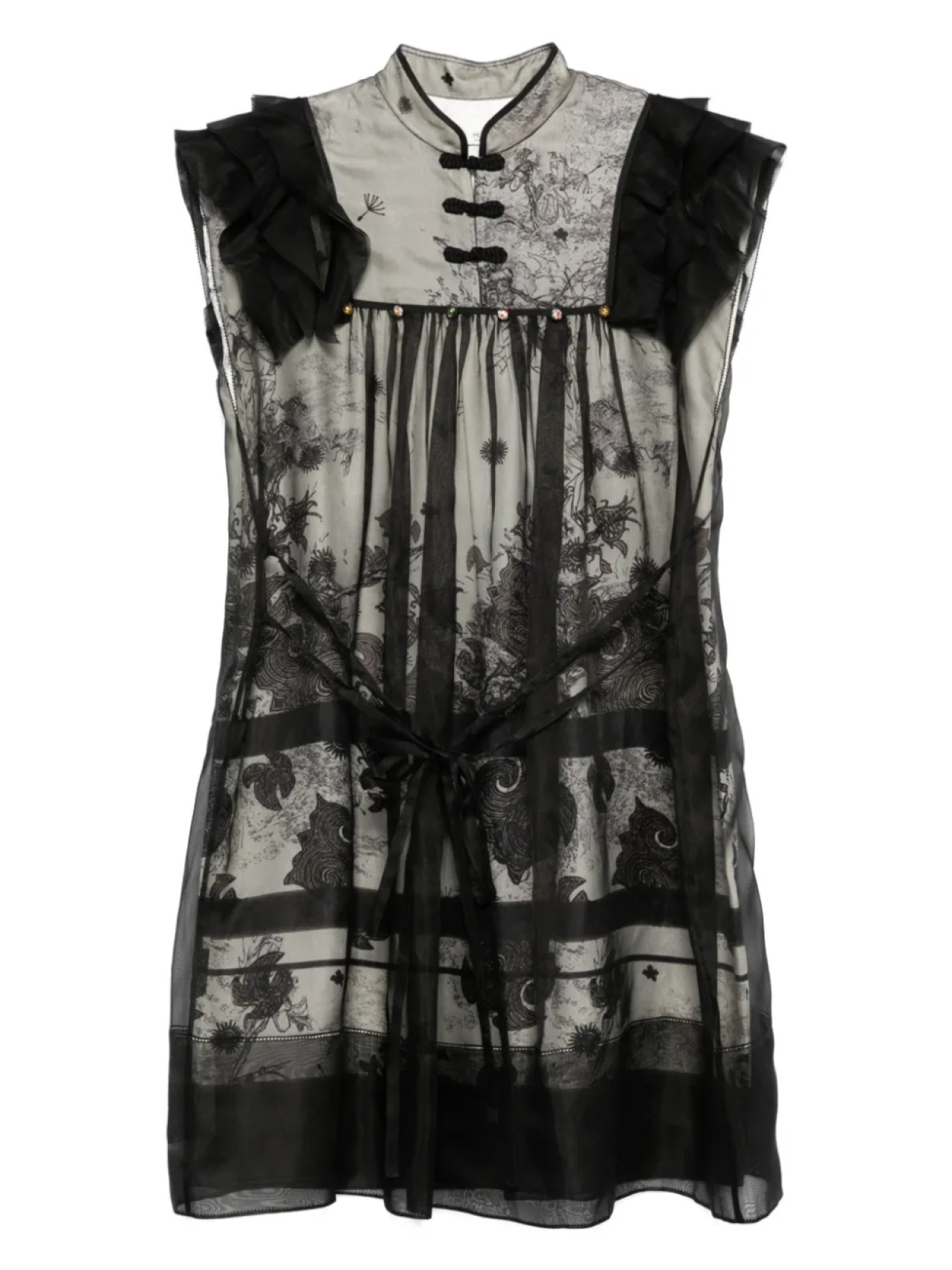 Мини-платье из жаккардового узора HUI MILANO, черный
Мини-платье из жаккардового узора HUI MILANO, черный