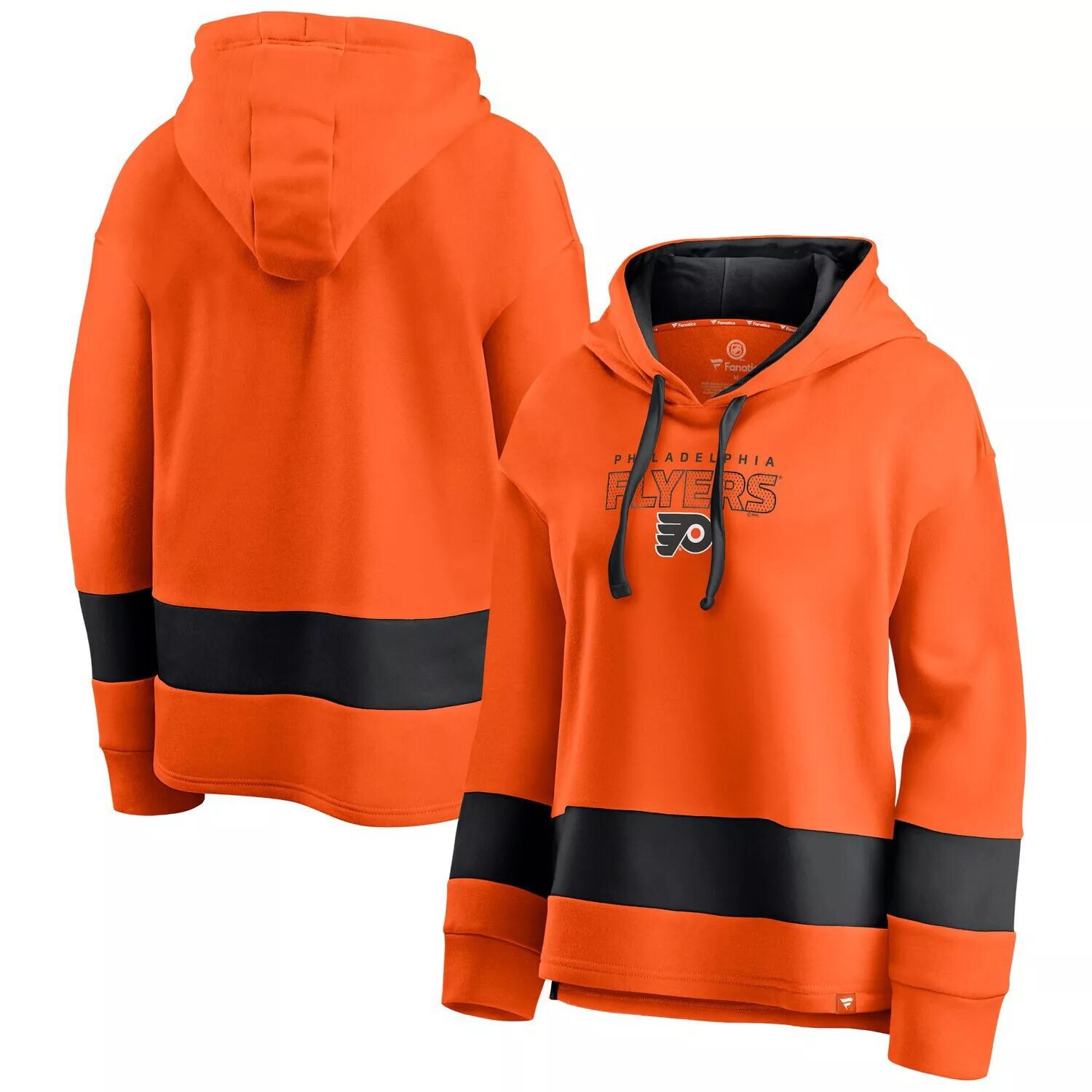 Женский пуловер с капюшоном Fanatics Orange/Black Philadelphia Flyers Colors of Pride с цветными блоками Fanatics
Женский пуловер с капюшоном Fanatics Orange/Black Philadelphia Flyers Colors of Pride с цветными блоками Fanatics