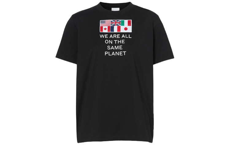 Женская футболка Burberry, цвет Black 
Женская футболка Burberry, цвет Black