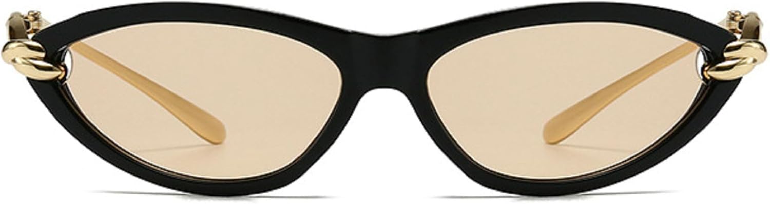 Роскошные солнцезащитные очки «кошачий глаз» для женщин, винтажный дизайн 2025 года, золотистая металлическая оправа, солнцезащитные очки для женщин, защита от УФ-излучения UV400 mincl, Black Champagne
Роскошные солнцезащитные очки «кошачий глаз» для женщин, винтажный дизайн 2025 года, золотистая металлическая оправа, солнцезащитные очки для женщин, защита от УФ-излучения UV400 mincl, Black Champagne
