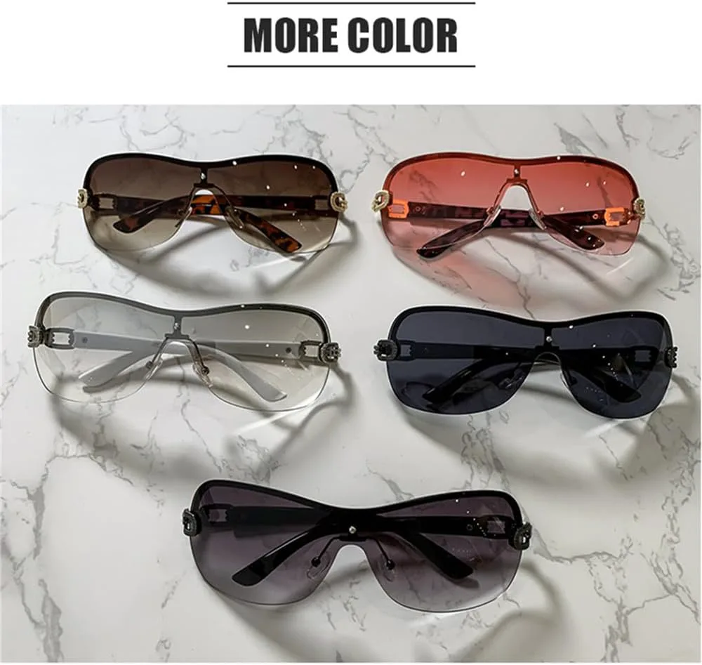 Женские винтажные солнцезащитные очки для активного отдыха, женские солнцезащитные очки без оправы в стиле ретро, очки с защитой от УФ-излучения UV400 HCPIHF, 4
Женские винтажные солнцезащитные очки для активного отдыха, женские солнцезащитные очки без оправы в стиле ретро, очки с защитой от УФ-излучения UV400 HCPIHF, 4