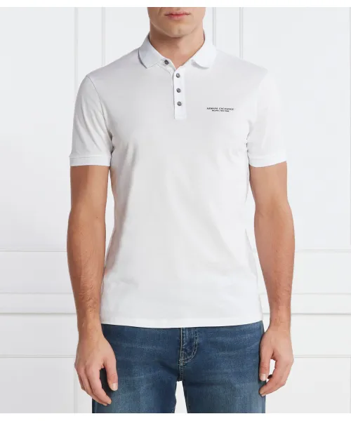 Футболка поло Regular fit Armani Exchange, белый
Футболка поло Regular fit Armani Exchange, белый