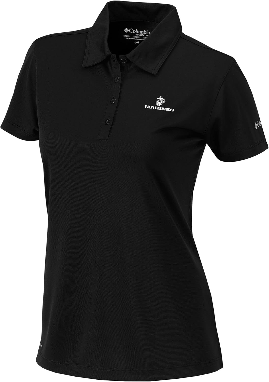 Columbia Golf женская футболка-поло Birdie с логотипом United States Marine Corps, Black
Columbia Golf женская футболка-поло Birdie с логотипом United States Marine Corps, Black