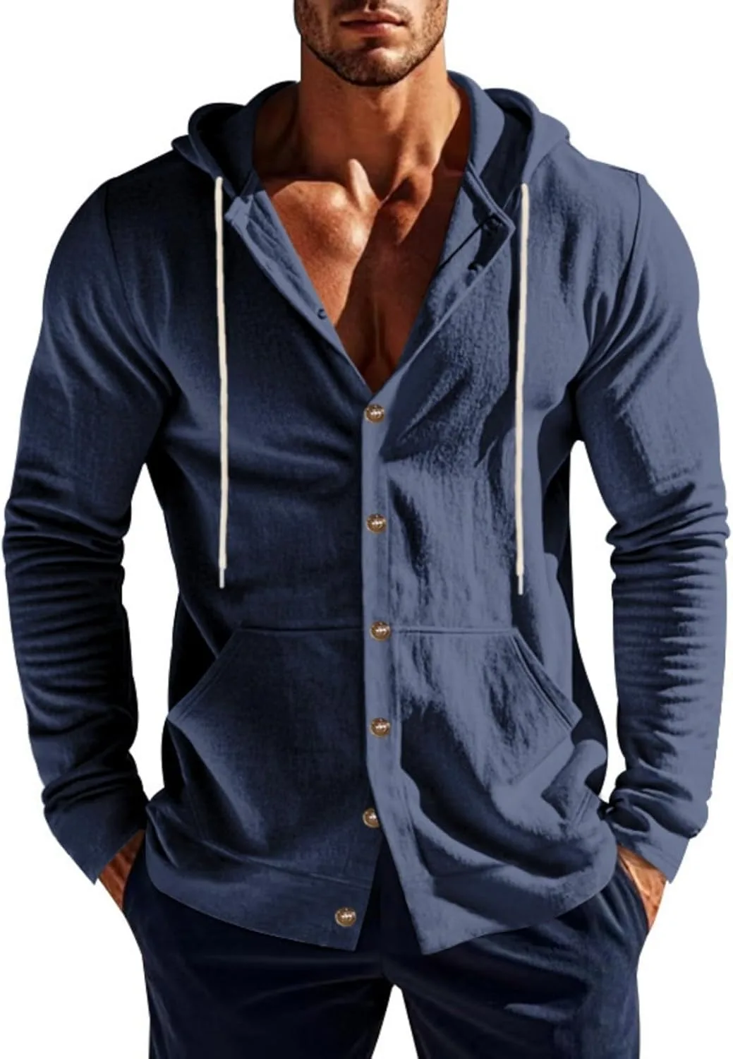 Толстовка-рубашка для мужчин, легкая и дышащая, с длинными рукавами WENKOMG1
Толстовка-рубашка для мужчин, легкая и дышащая, с длинными рукавами WENKOMG1