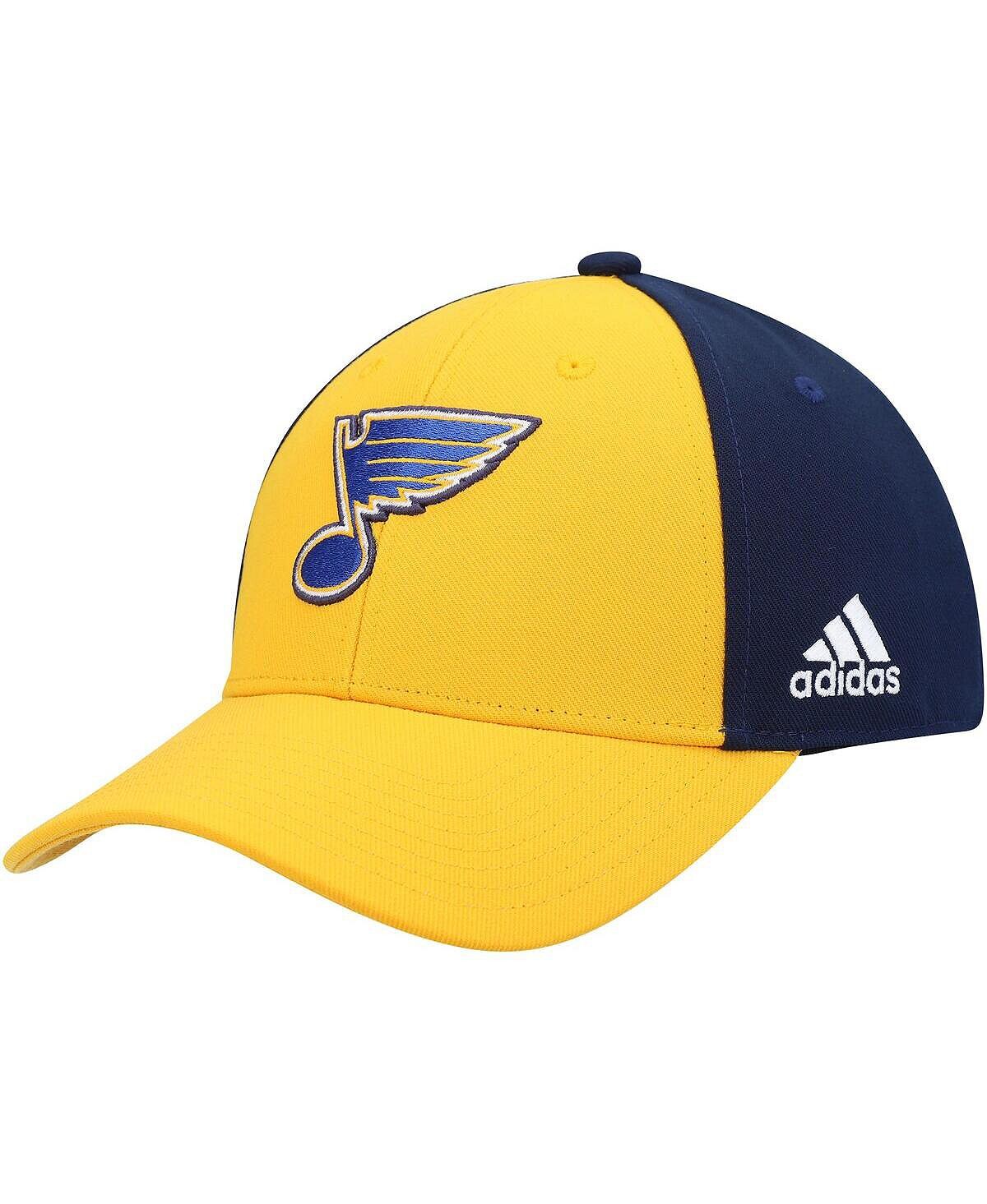 Мужская регулируемая шляпа золотого и темно-синего цвета St. Louis Blues Team adidas
Мужская регулируемая шляпа золотого и темно-синего цвета St. Louis Blues Team adidas