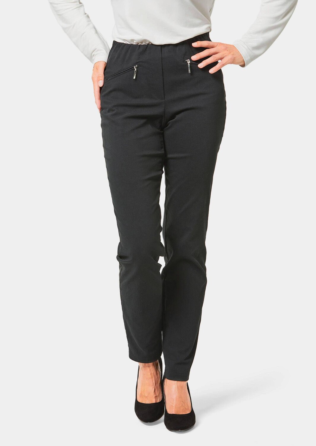 Брюки GOLDNER Stretchhose LOUISA, черный
Брюки GOLDNER Stretchhose LOUISA, черный