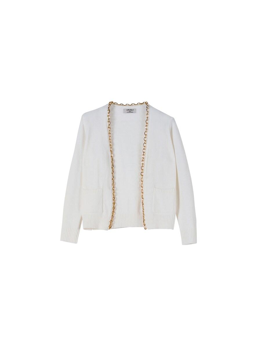 Вязаный кардиган Camomilla Italia CRIMEA, белый
Вязаный кардиган Camomilla Italia CRIMEA, белый