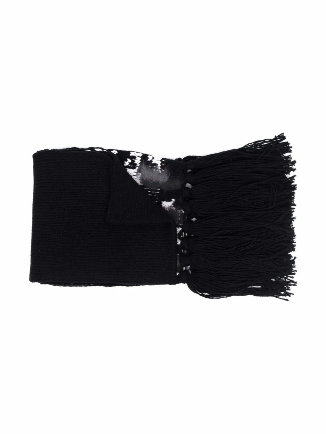 LES HOMMES KIDS шарф крупной вязки, черный
LES HOMMES KIDS шарф крупной вязки, черный