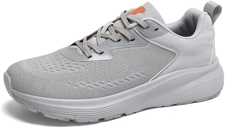 Мужские кроссовки с круглым носком, дышащие, с сеткой, на шнуровке, для бега, низкие, легкие, с нескользящей подошвой, повседневные спортивные туфли, подходят для ходьбы, игры в бадминтон, теннис и путешествий Igzbibg, серый
Мужские кроссовки с круглым носком, дышащие, с сеткой, на шнуровке, для бега, низкие, легкие, с нескользящей подошвой, повседневные спортивные туфли, подходят для ходьбы, игры в бадминтон, теннис и путешествий Igzbibg, серый