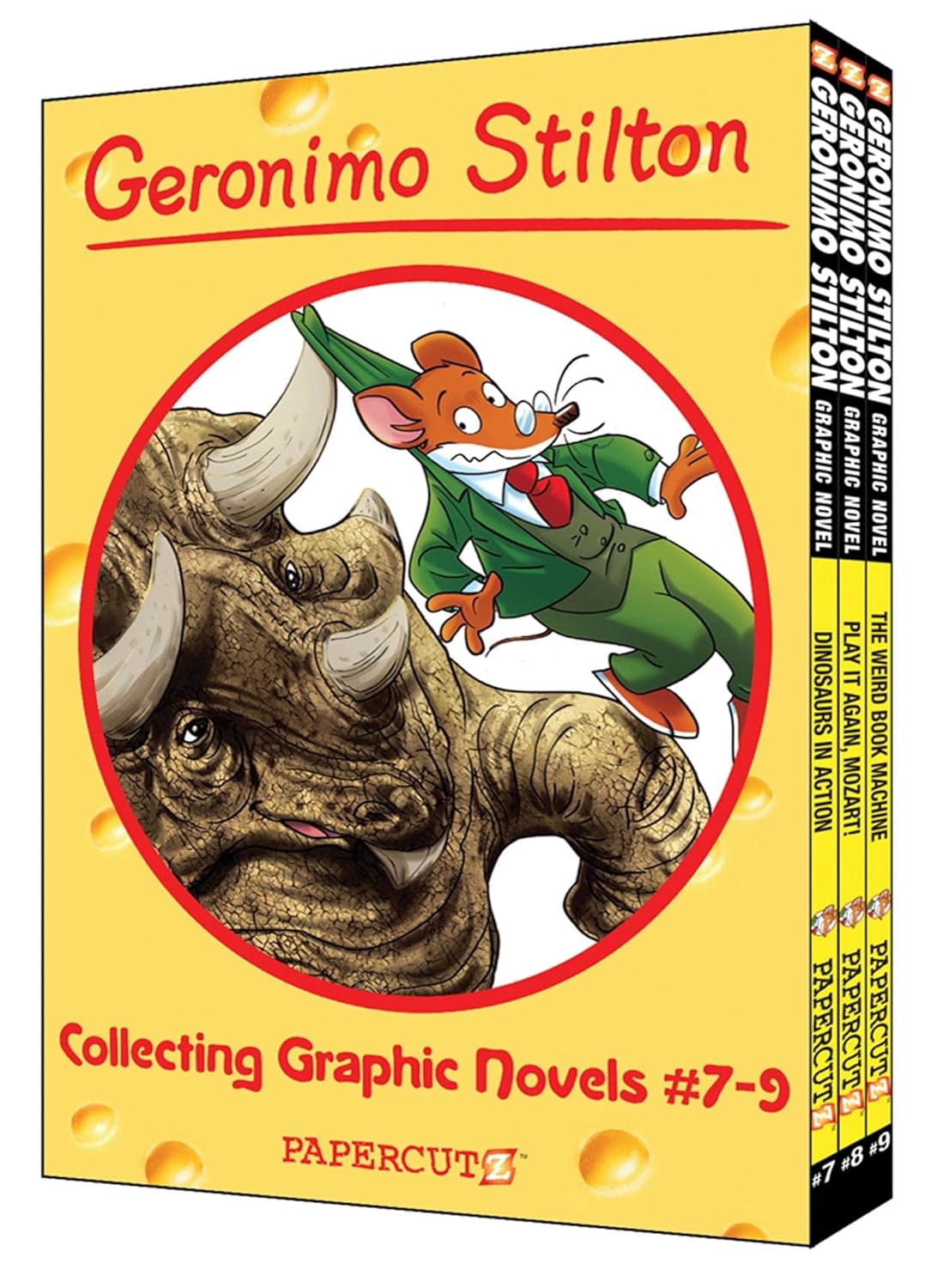 Geronimo Stilton Boxed Set Vol. #7-9 (Geronimo Stilton Graphic Novels) (Papercutz)
Geronimo Stilton Boxed Set Vol. #7-9 (Geronimo Stilton Graphic Novels) (Papercutz)