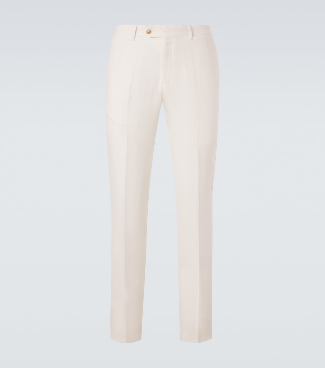 Аффонсо льняные прямые брюки Frescobol Carioca, слоновая кость 
Аффонсо льняные прямые брюки Frescobol Carioca, слоновая кость