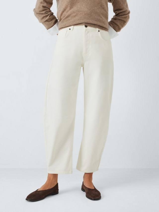 Джинсы с бочкообразной ножкой John Lewis, экрю
Джинсы с бочкообразной ножкой John Lewis, экрю