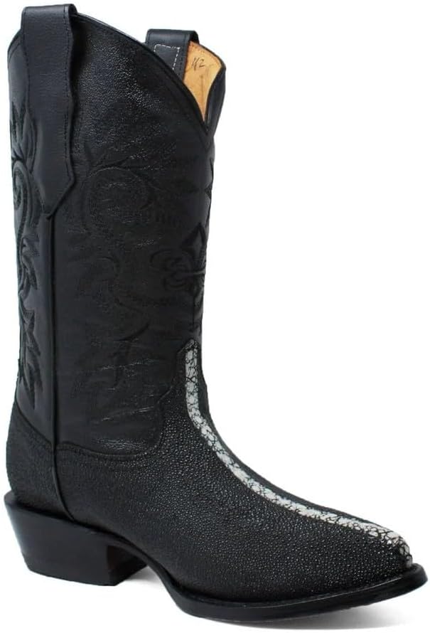 Мужские ковбойские сапоги Western J-Toe из натуральной кожи с экзотическим рисунком ската Rowstone - черные Generic
Мужские ковбойские сапоги Western J-Toe из натуральной кожи с экзотическим рисунком ската Rowstone - черные Generic