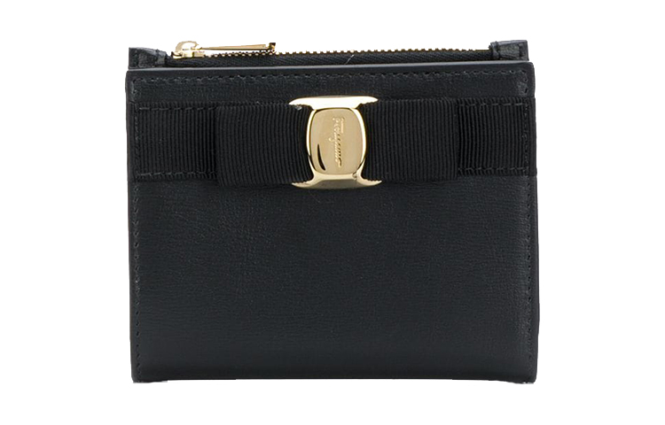 Ferragamo Женский бумажник из коровьей кожи чёрный
Ferragamo Женский бумажник из коровьей кожи чёрный