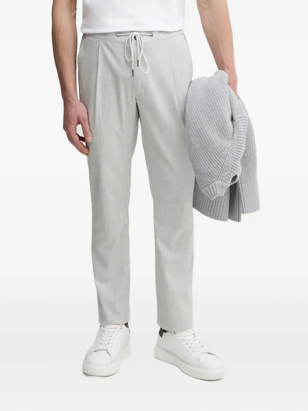 Брюки с завязками на талии MICHAEL KORS, серый
Брюки с завязками на талии MICHAEL KORS, серый