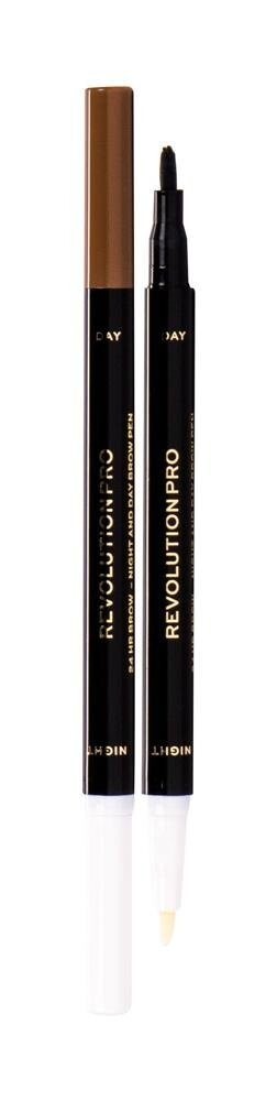 Makeup Revolution, Ручка для бровей Day & Night, карандаш для бровей Ash Brown, 1,6 мл
Makeup Revolution, Ручка для бровей Day & Night, карандаш для бровей Ash Brown, 1,6 мл