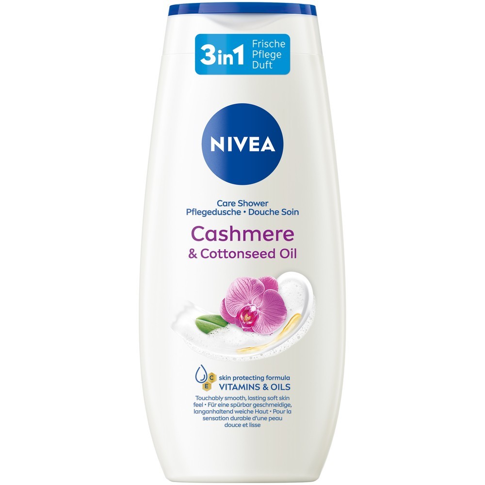 Гель для душа soft care cashmere & cottonseed oil Nivea, объем 250 мл
Гель для душа soft care cashmere & cottonseed oil Nivea, объем 250 мл